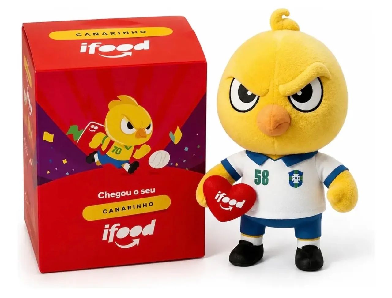 Canarinho 1958 Ifood + CBF - Foto 3