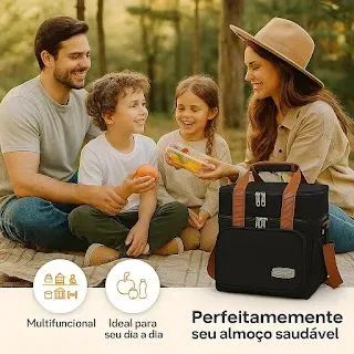 Bolsa Térmica Transversal Marmita - Foto 2