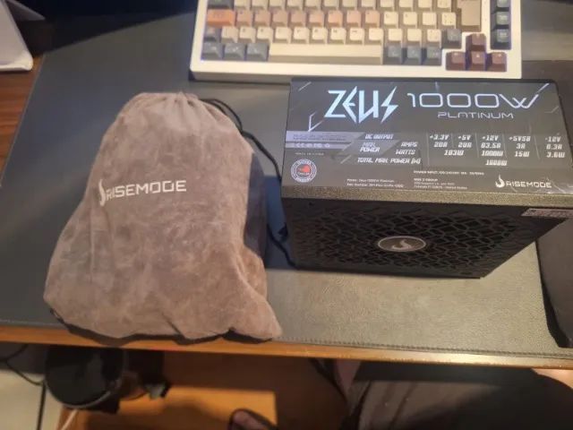 Fonte 1000W Rise Mode Zeus Full Modular