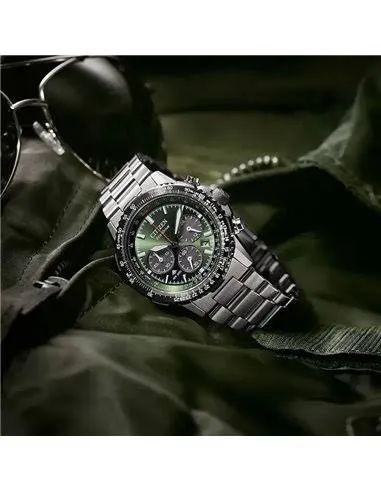 RELOGIO CITIZEN NAVIHAWK CA4664 60W VERDE - Foto 2