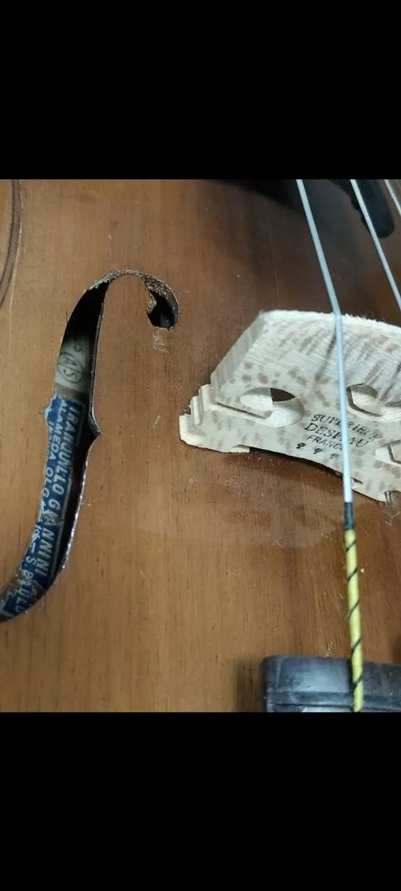 Violino antigo Tranquillo Giannini Stradivarius  - Foto 4