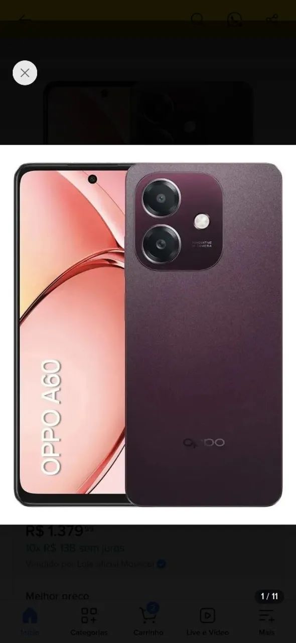 Celular OPPO | Ótimo estado |  - Foto 3