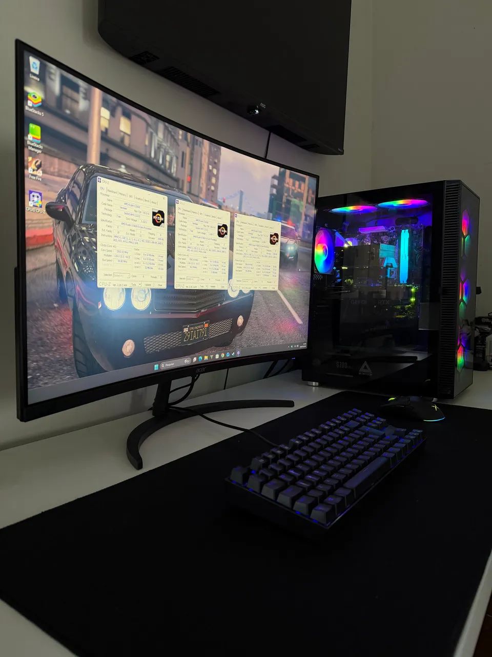 Pc Gamer Completo | R5 5600 + RTX 4060 
