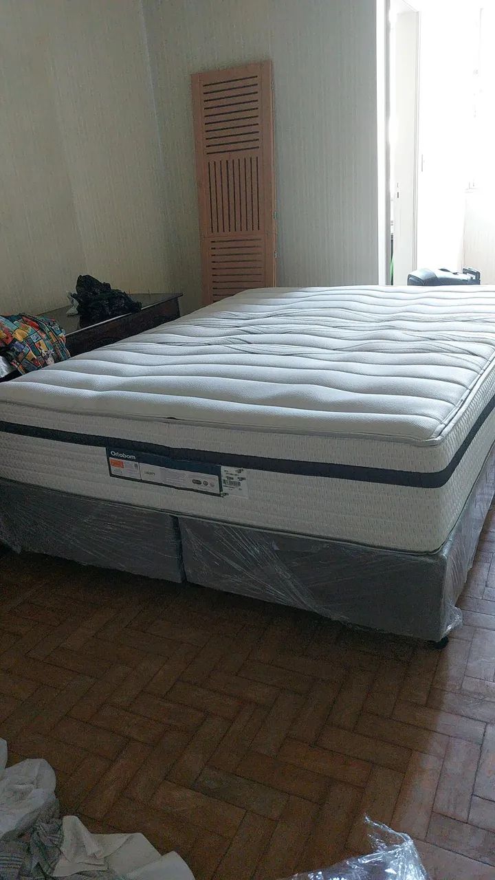 Cama Box colchão perfeito queen - Foto 2