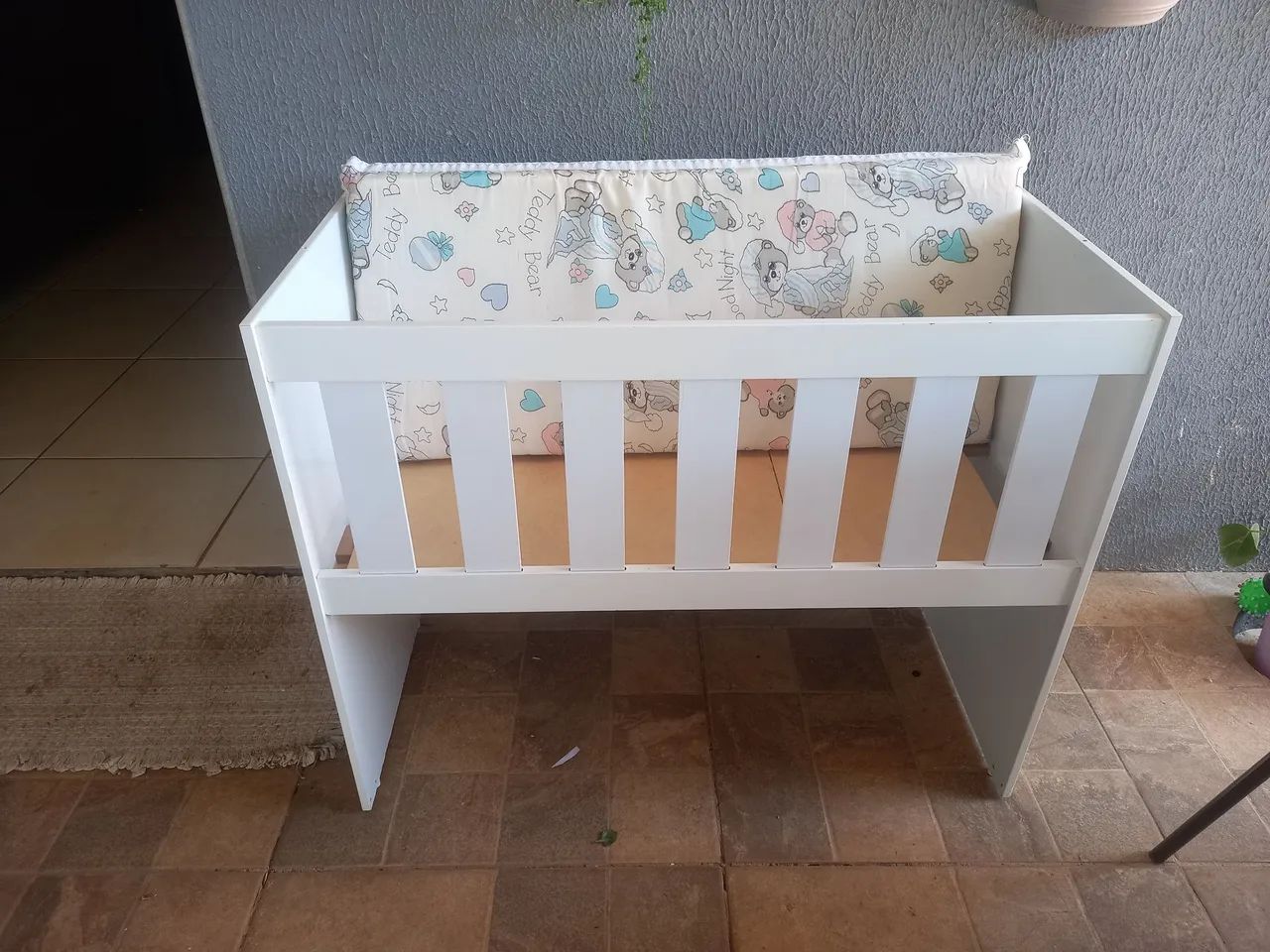 Mini Berço Branco - Foto 2