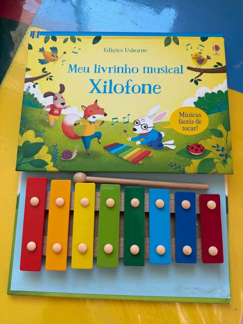 Livro xilofone usborne