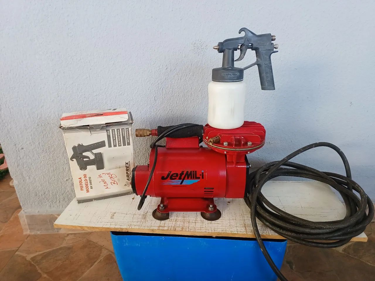 Compressor tufão jet mil motomil completo 