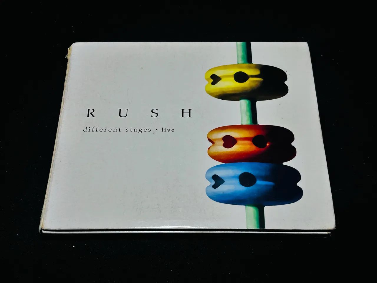 CD Rush - Different Stages Live (Importado Canadá) 1998 INCOMPLETO - Foto 2