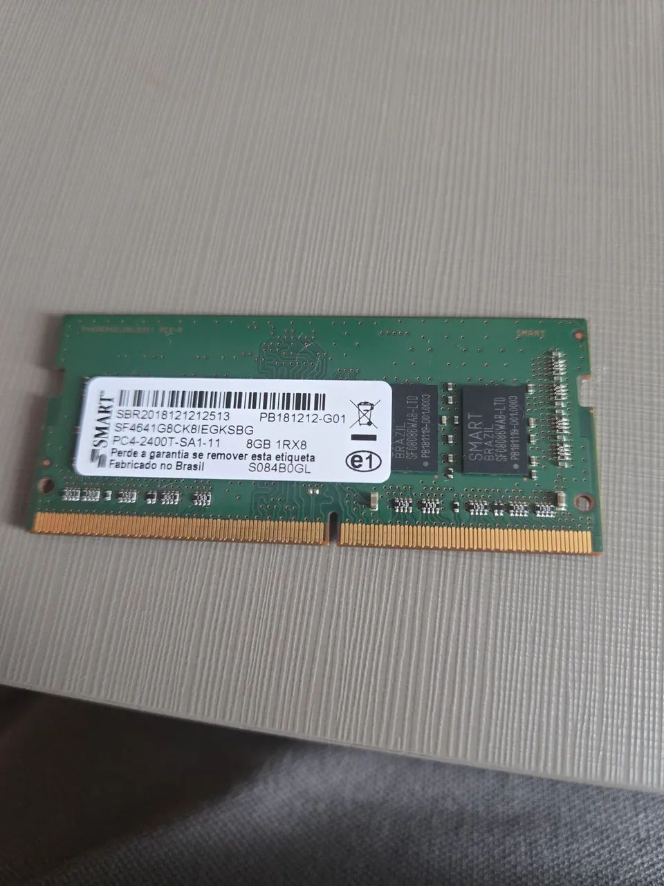Memoria RAM DDR4 notebook 2400 8gb