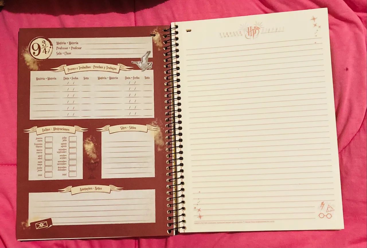 Caderno Harry Potter  - Foto 5