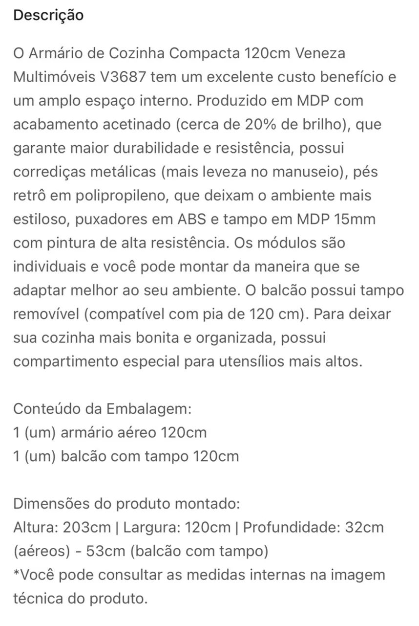 Armário de cozinha  - Foto 2
