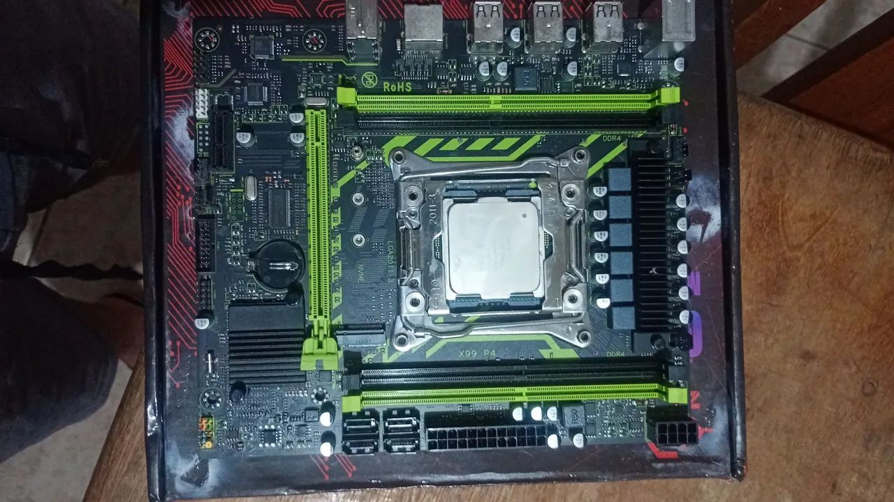 Placa mãe x99 com e5 xeon 2650 v4