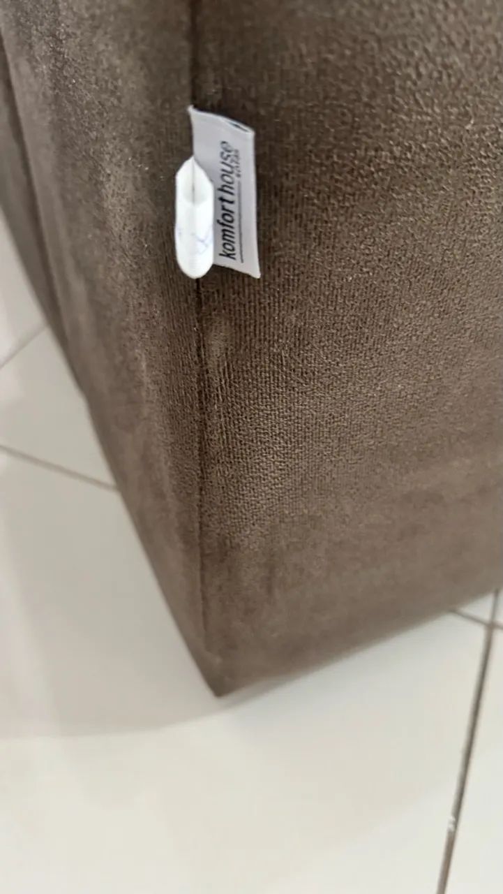 Sofá Confortável Retrátil e Reclinável / Marrom / Ótimo Estado - Foto 5