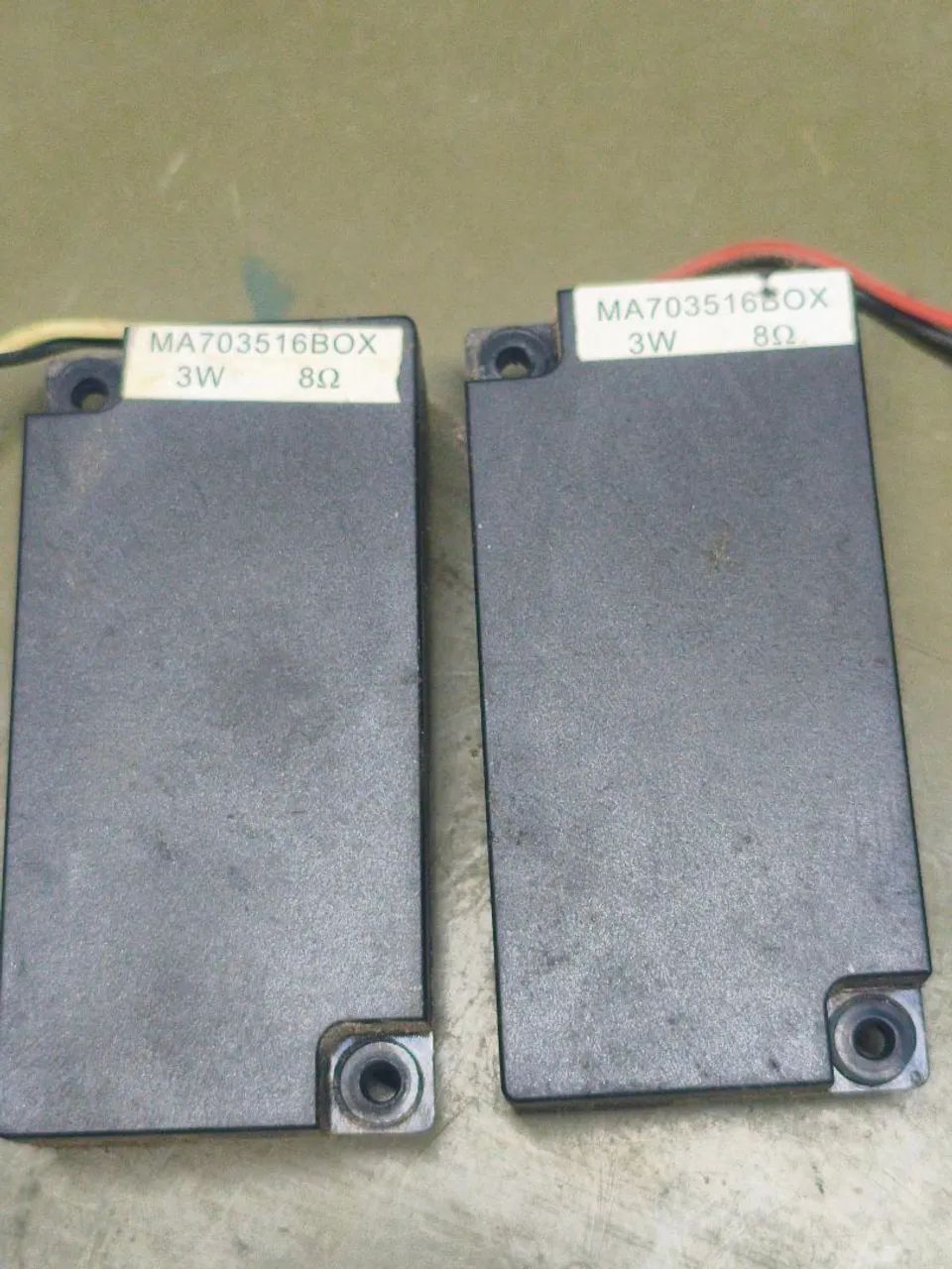 Par Alto Falante 8 Ohms 3w