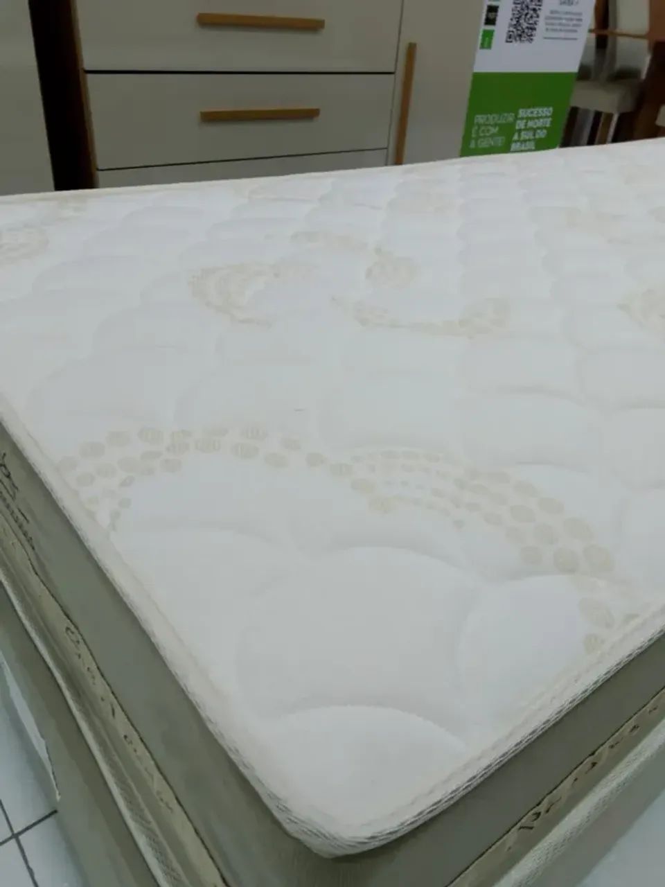 Cama Box solteiro Jasmin Plus, Molas ensacadas - Entrega imediata - Foto 2