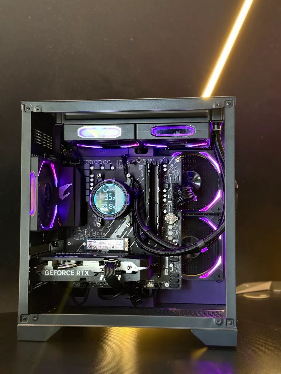 PC Gamer Ryzen 7 5700X + RTX5060 - Foto 2