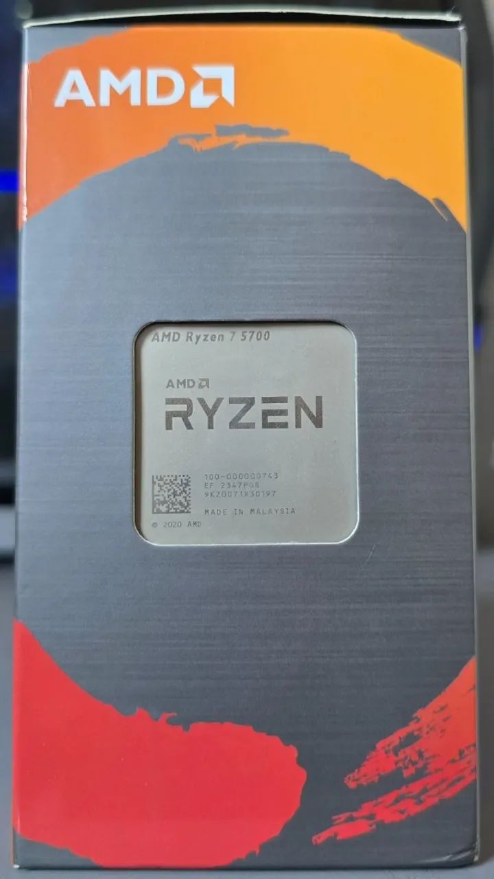 Processador AMD Ryzen 7 5700- Trocas - Foto 3