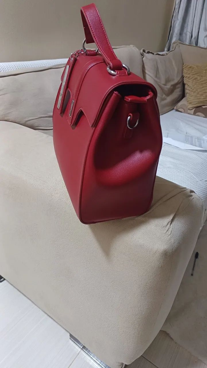 Bolsa vermelha santa lola  - Foto 3