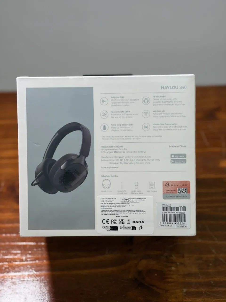 Headphone HAYLOU S40  - Foto 2