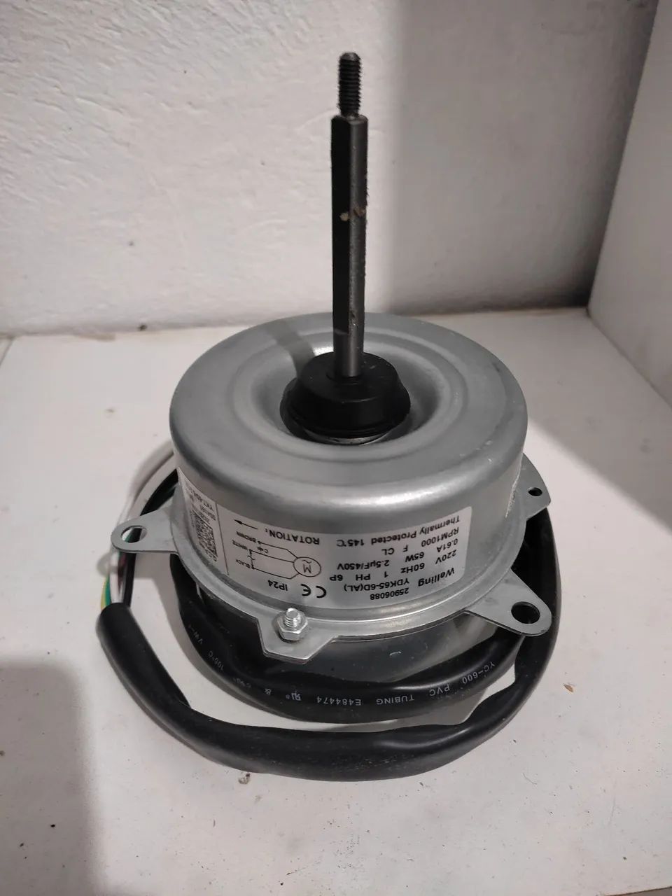 Motor do ventilador barril 