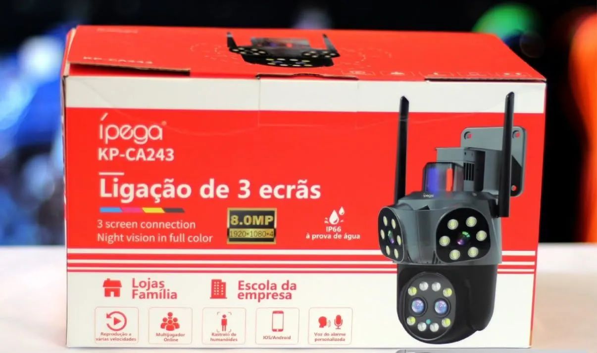 Camera 3 lentes