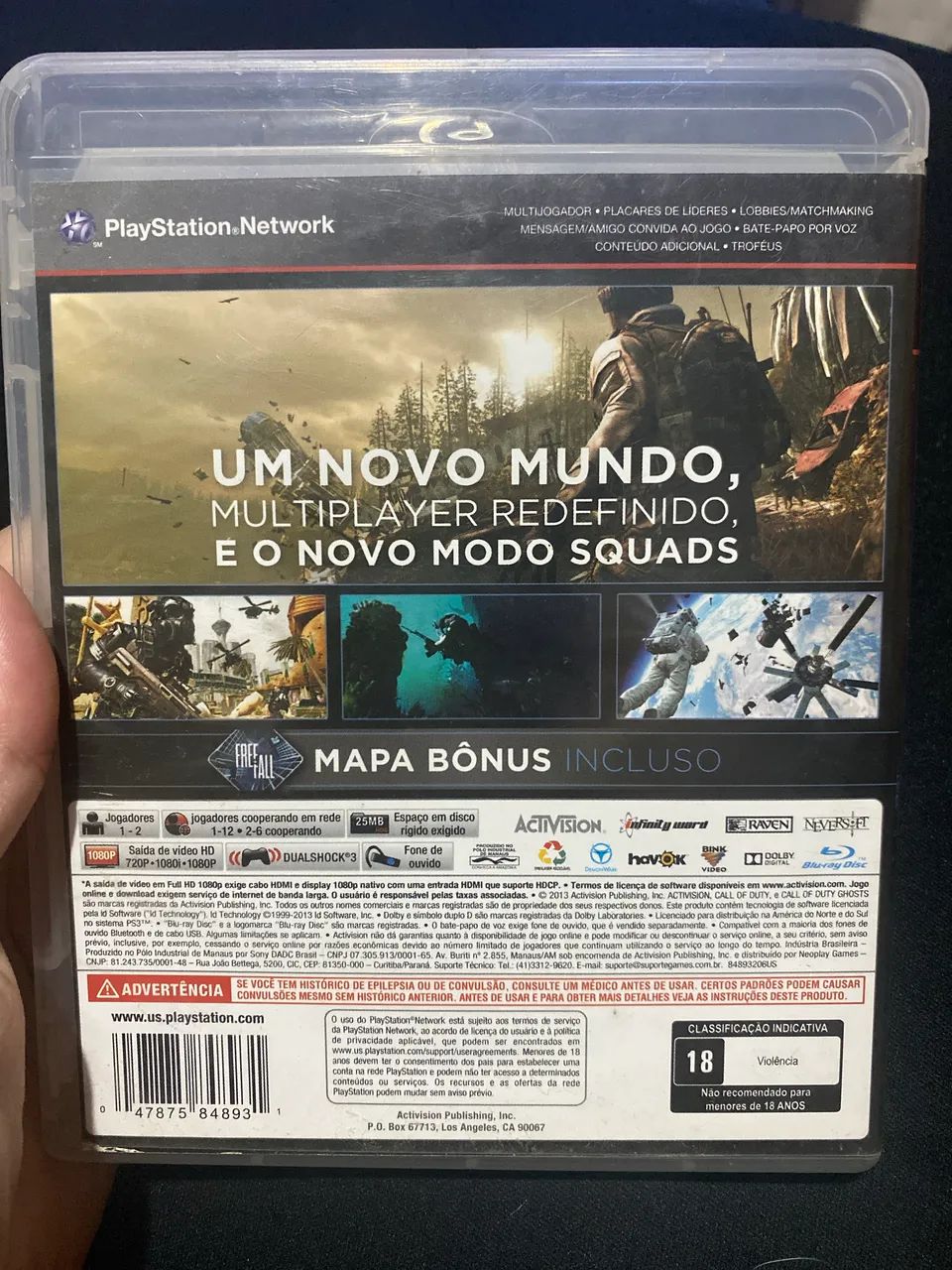 Combo COD: Ghosts + Resident Evil 6 - PS3 - Foto 2