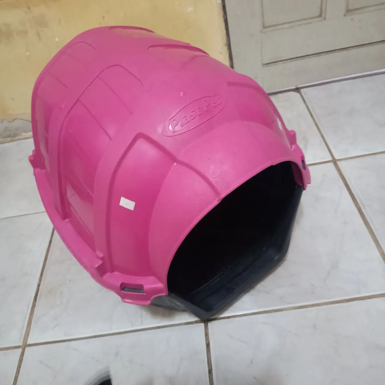 Casinha Plast Pet Rosa - Porte Médio N° 2 - Foto 2