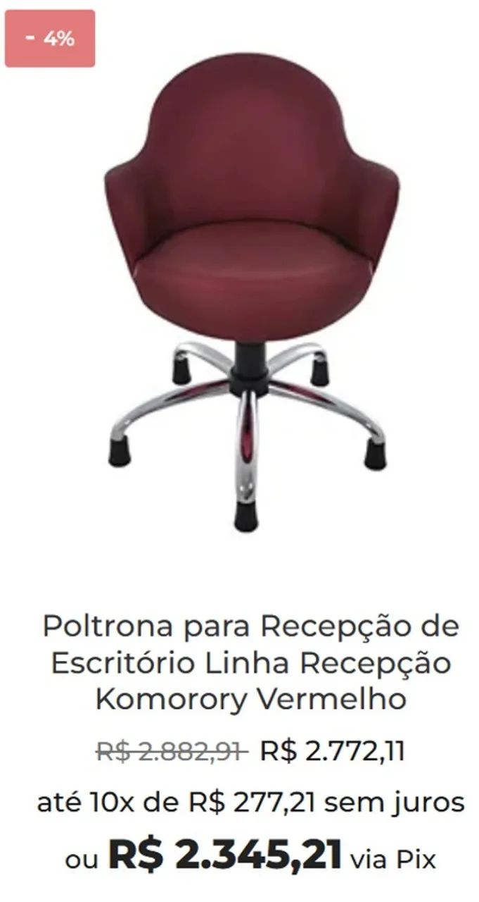 Cadeira Home Office - Foto 5