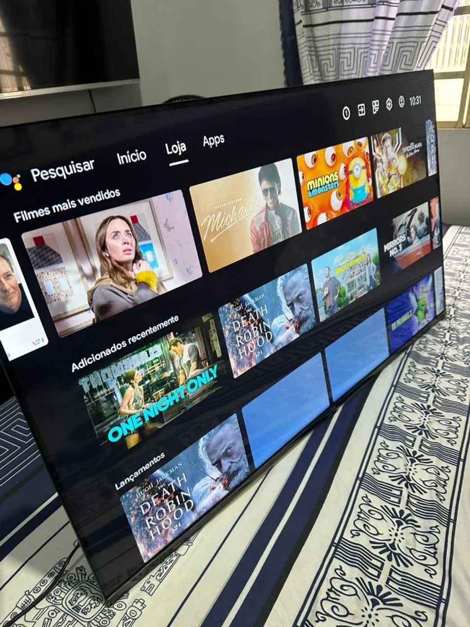 Smartv 43 Tcl Android semi nova  - Foto 2