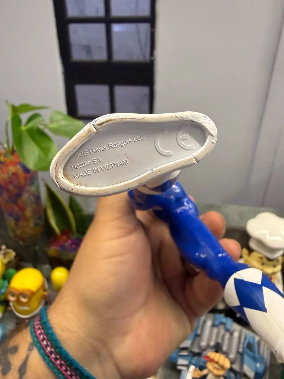Boneco power ranger azul - Foto 4