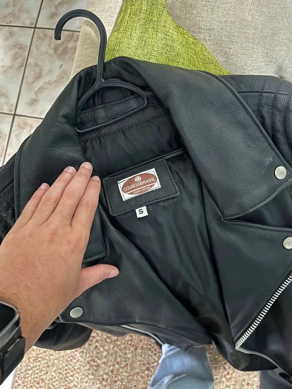 JAQUETA EM COURO  - Foto 3
