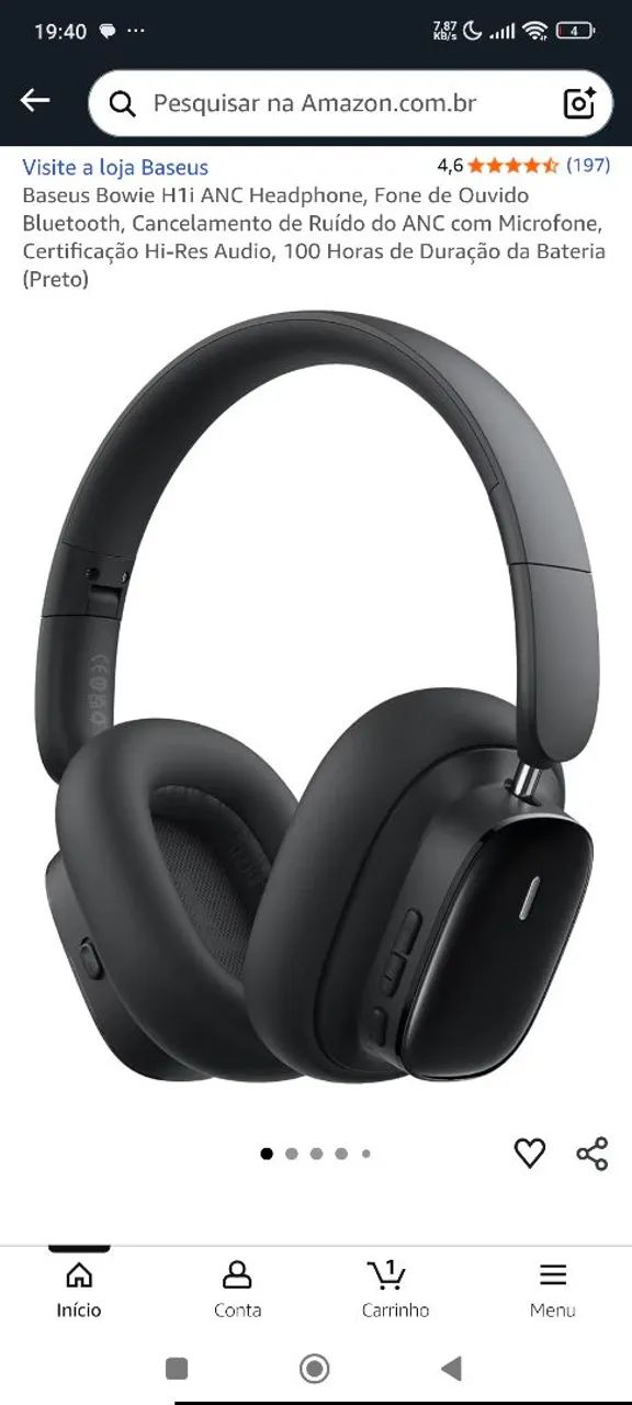 Headphone baseus  - Foto 2