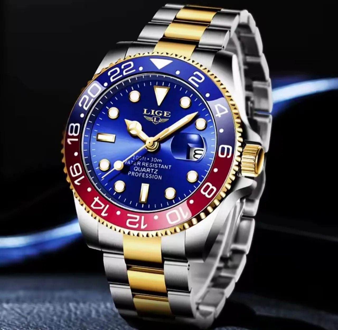 Relógio masculino de aço inox  - Foto 2