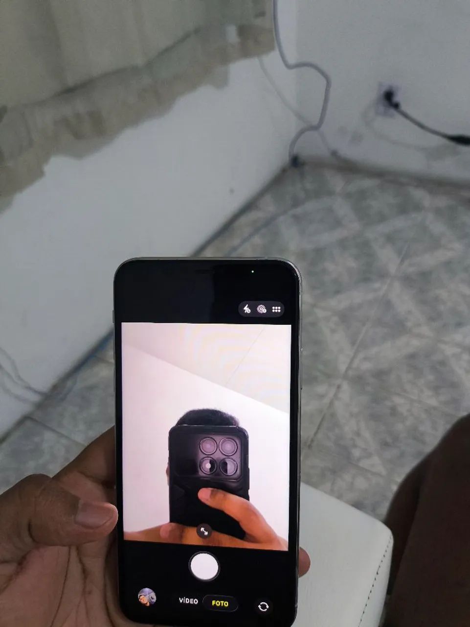 iPhone 11 Pro Max 256GB Branco - Perfeito  - Foto 4
