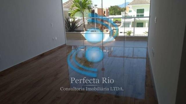 Linda casa, 3 suítes, segurança 24h, closet e bancada em nanoglass - Foto 4
