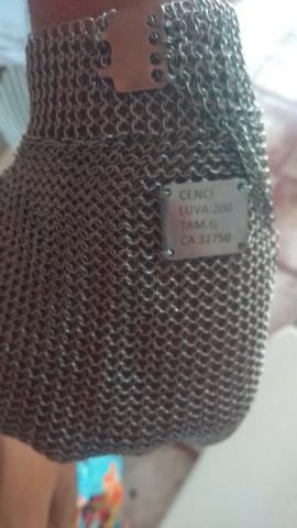 Luva de aço duas fibras - Foto 2