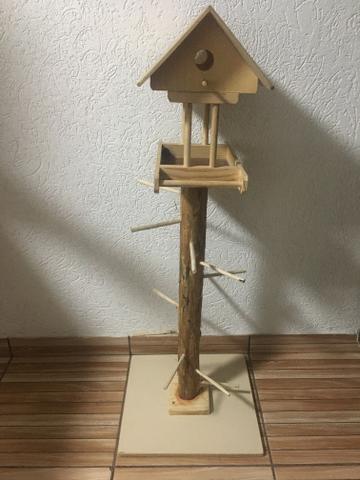 Casinha Puleiro para Calopsita