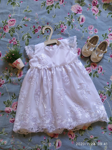 vestido com sapatinho