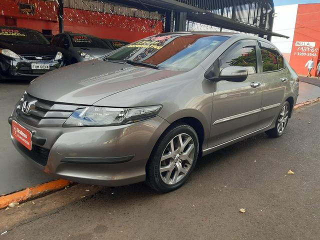 Honda city ex 2012 cinza - Foto 5
