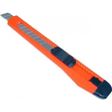 Estilete Brasfort Com Lamina Estreita 9mm - Foto 4