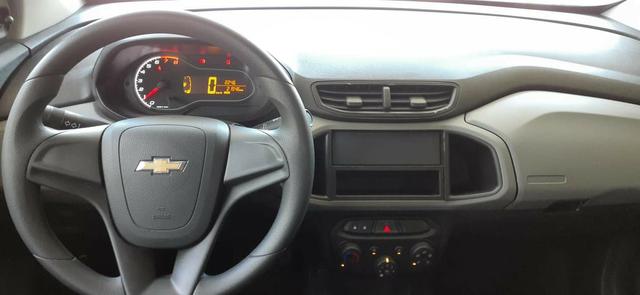 Prisma Joy 1.0 Cinza 2019 / completo - com ou sem entrada - flex+gnv - Foto 9