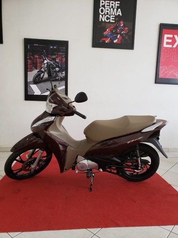 BIZ 125 MARROM PEROLIZADO