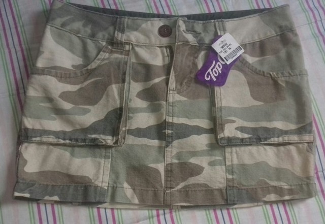 Saia camuflada forever sales 21