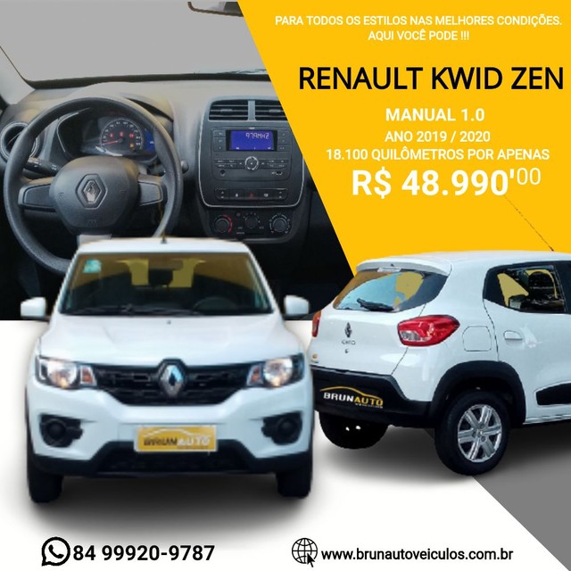 RENAULT KWID ZEN 2019 / 2020