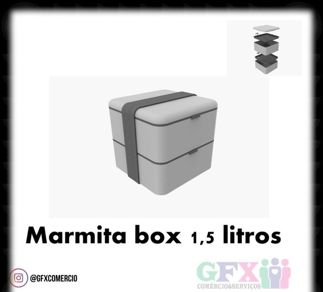 MARMITA BOX 1,5L