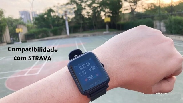 relógio smartwatch xiaomi amazfit bip s global a1821 com gps