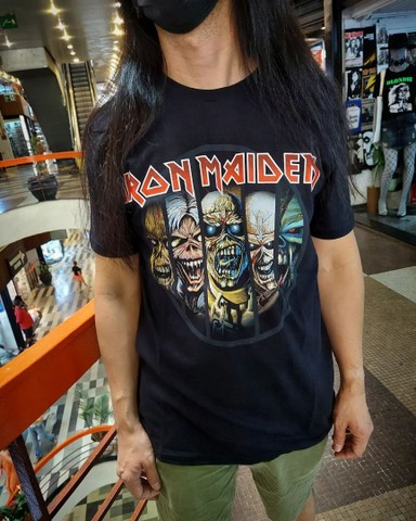 iron maiden camiseta oficial