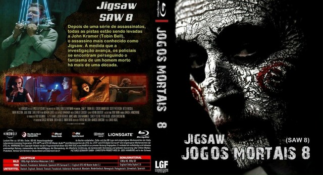 Jogos Mortais 3 em 1  CAPAS DE DVD - CAPAS PARA DVD