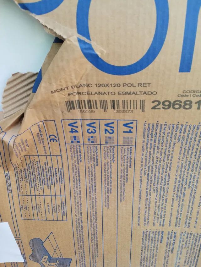 Porcelanato Mont Blanc polido 120x120 Portobello  - Foto 5