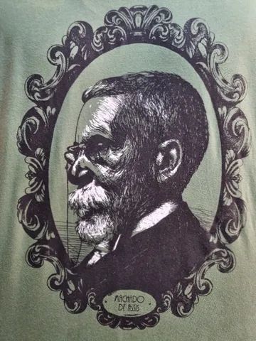 Camiseta Machado de Assis  Compre on-line na - Chico Rei